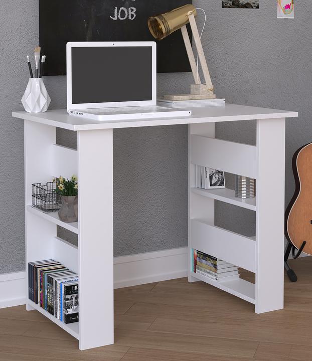 Produktbild VCM Holz Schreibtisch Computertisch Arbeitstisch Bürotisch Büro Tisch Efilo (90 x 56 x 74 cm)