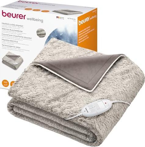 Actual product image Beurer HD 75 Nordic Taupe (180 x 130 cm)