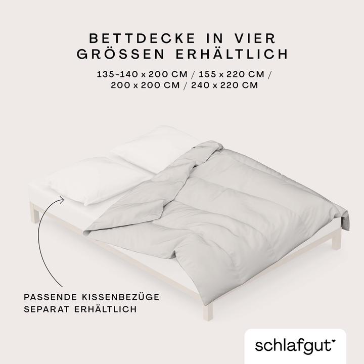 Produktbild schlafgut Woven Satin (Duvetbezug, 240 x 220 cm)
