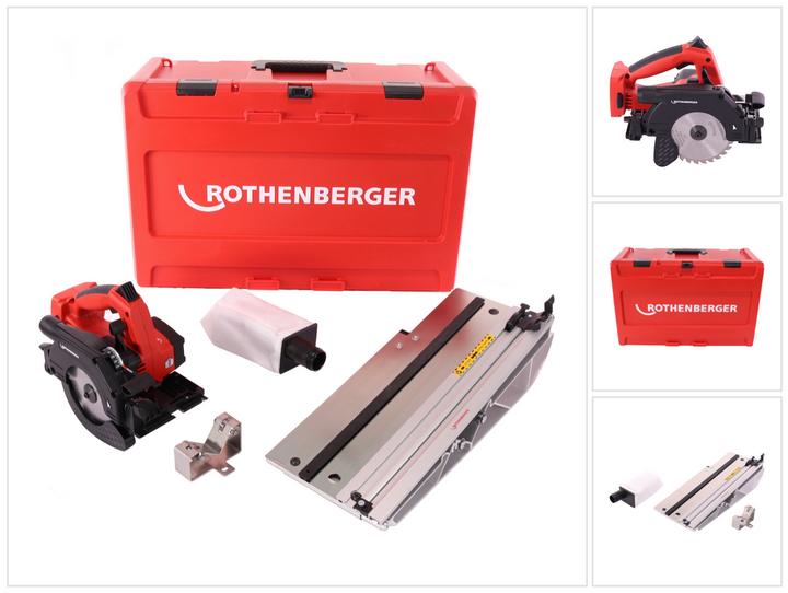 Rothenberger PIPECUT mini battery universal saw 18 V 125 mm + saw blade + case - without battery, without charge