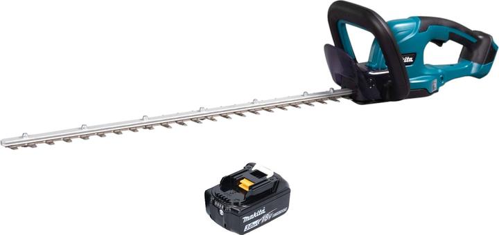 Actual product image Makita DUH 607 F Cordless hedge trimmer 18 V 60 cm + 1x battery 3.0 Ah - without charger (Cordless hedgecutters)