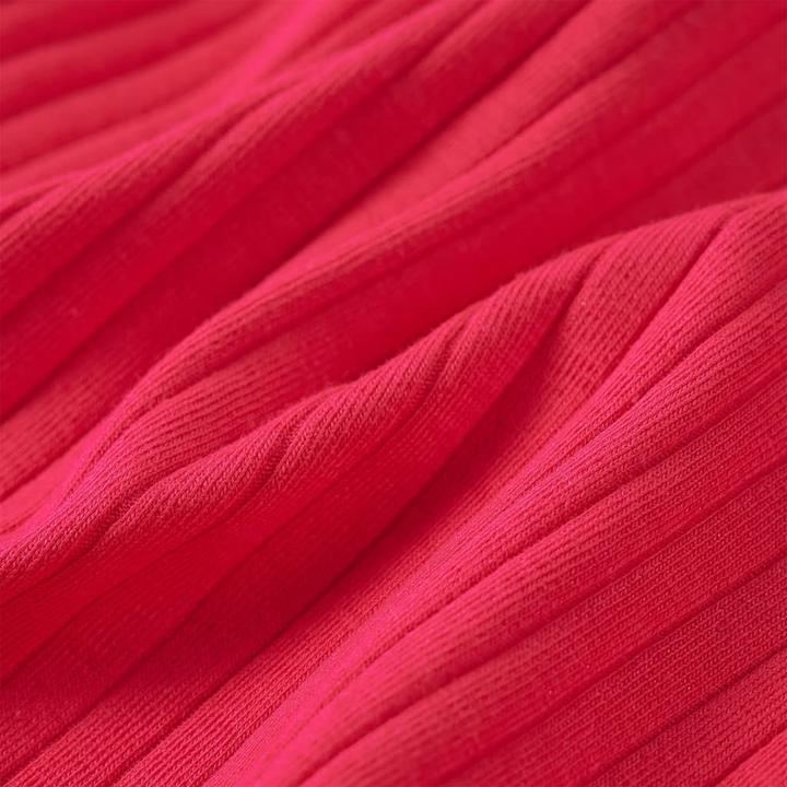 Actual product image VidaXL Children's long-sleeved shirt bright pink 116,Material: 95% cotton (116)