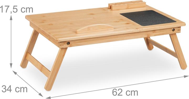 Immagine prodotto Relaxdays Tavolino porta-pc