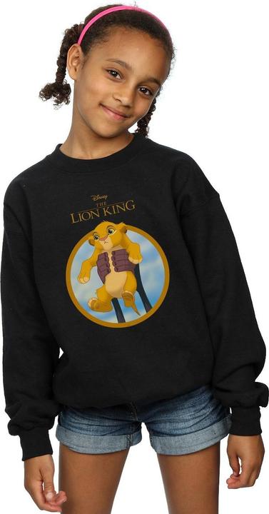 Actual product image Disney Girls The Lion King Show Simba Sweatshirt (140, 146)