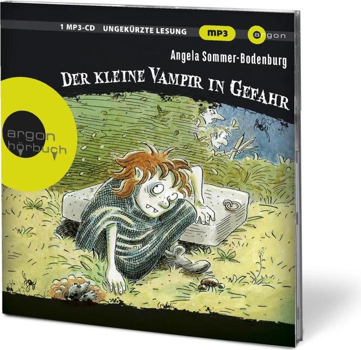 Immagine prodotto Il piccolo vampiro in pericolo (Angela Estate-Bodenburg, Henrik Albrecht, Catherine Thalbach, Amelie Glienke, Tedesco)