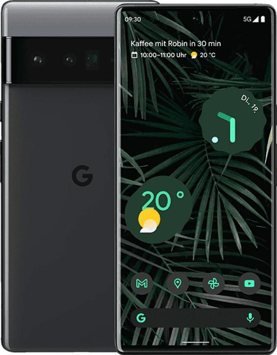 Image du produit Google Pixel 6 Pro (128 Go, Stormy Black, 6.70", SIM + eSIM, 50 Mpx, 5G)