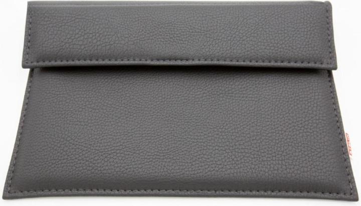 Stalin MeetingBag Kunstleder schwarz mit dunkelgrauen Nähten (Smartphones bis 6 Zoll)