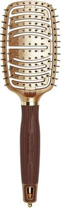Olivia Garden Nanothermic Ceramic Ion Flex Scalp-Hugging Vented Hair Brush