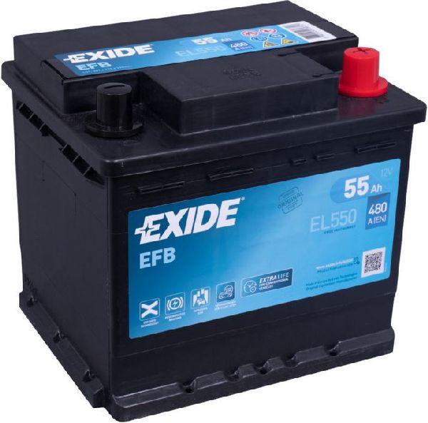 Image du produit Exide EL550 (12 V, 55 Ah, 480 A)