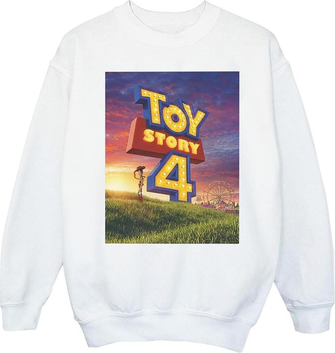 Actual product image Disney Girls Toy Story 4 We Are Back Sweatshirt (140, 146)
