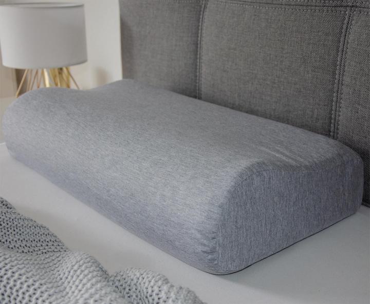 Image du produit Aspero Oreiller viscoélastique avec taie d'oreiller Wavre (60 x 30 x 12 cm)