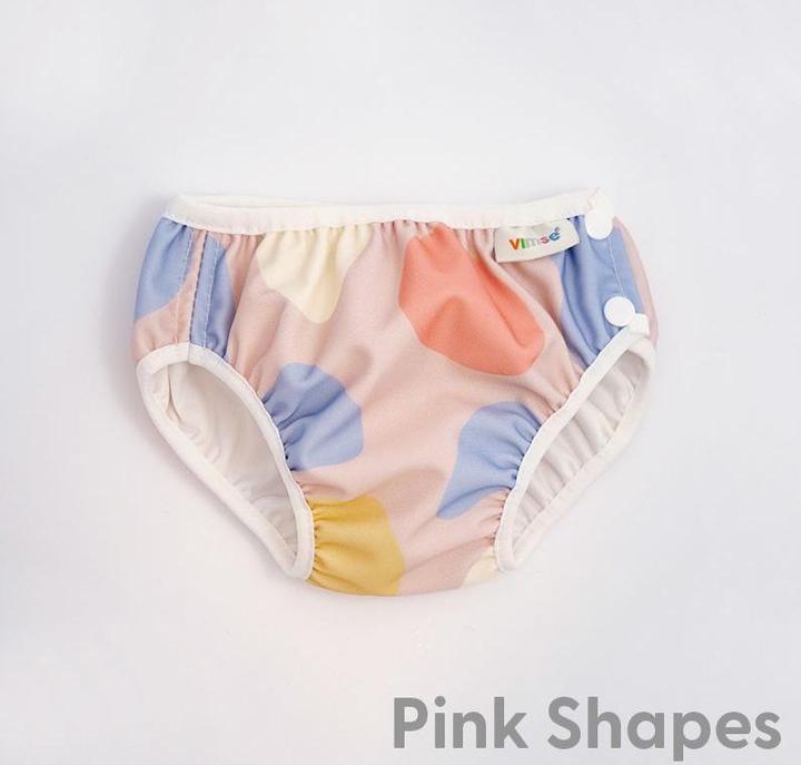 Image du produit ImseVimse Couche de bain S 6-8 Kg - Formes roses (Taille S, Pack, 1 pièce(s))
