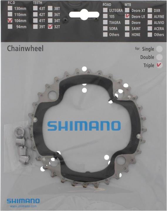 Produktbild Shimano SLX FC-M660 Kettenblatt 10-fach (32)