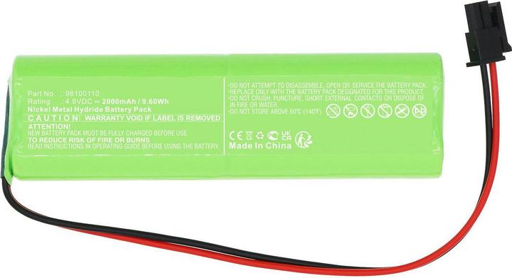 Produktbild CoreParts Battery for Inotec Emergency (4.80 V, 2000 mAh)