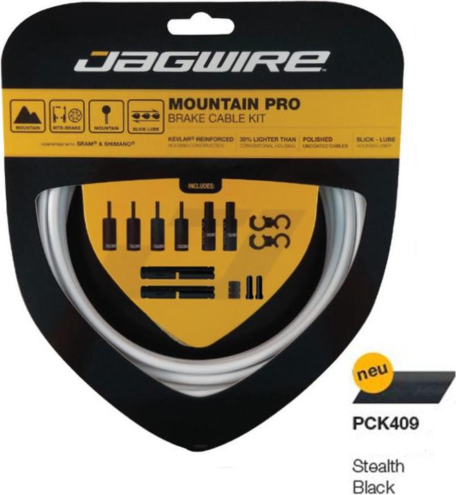 Image du produit Jagwire Jeu de câbles de frein Mountain Pro (Frein arrière, Kit de frein)