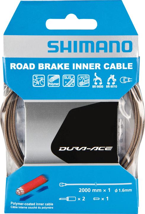 Shimano Dura-Ace BC-9000 Bremszug Polymer beschichtet (Hinterradbremse, Bremsset)