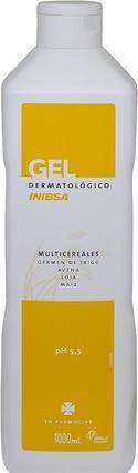 Actual product image Inibsa Gel Dermatologico Multicereales 1l (1000 ml)