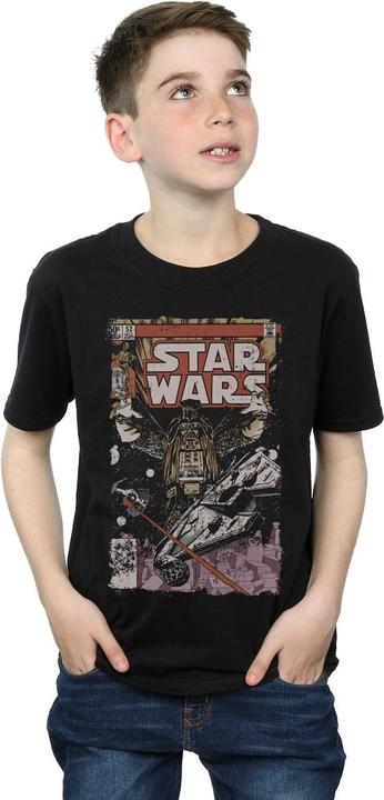 Produktbild Star Wars Millennium Falcon Comic TShirt Jungen (140, 146)
