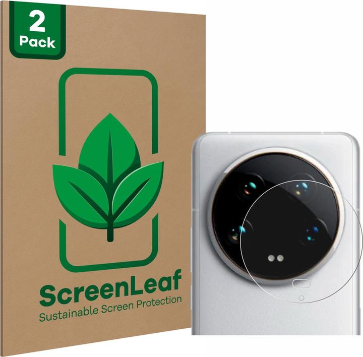 Immagine prodotto ScreenLeaf Pellicola protettiva sostenibile Pellicola protettiva dello schermo chiara trasparente (2 Pezzo/i, Xiaomi 14 Ultra)