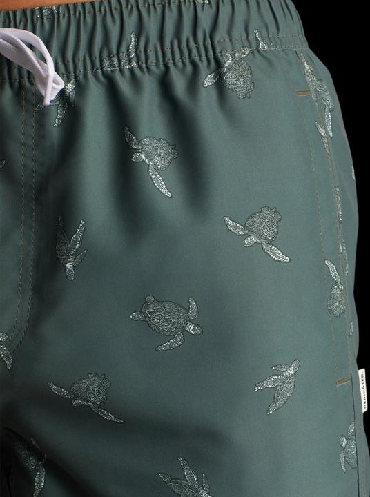 Produktbild Dedicated Swim Shorts Sandhamn Sea Turtles Forest Green XL (XL)