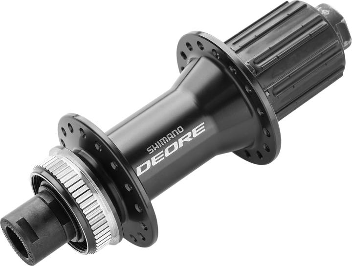 Actual product image Shimano Deore FH-M6010 rear hub 8/9/10s QR:142 (Disc brake Center lock)
