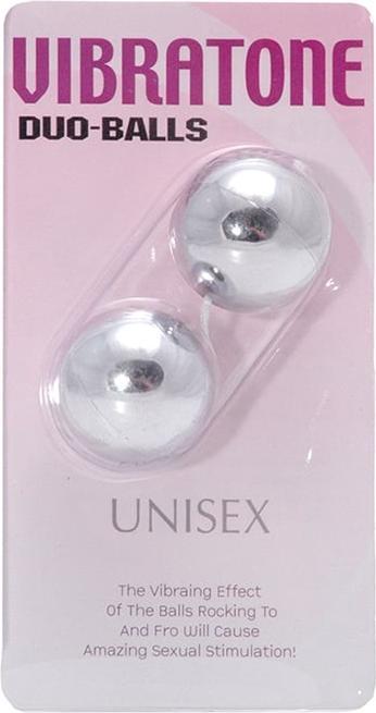 Seven Creations Vibratone Duo Balls Argento Blister
