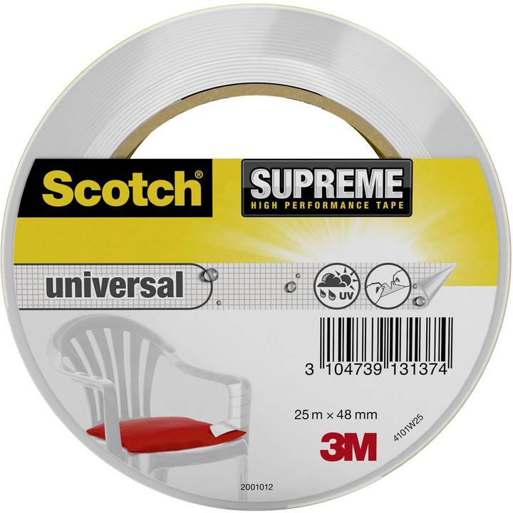 Actual product image 3M Fabric tape white (48 mm)