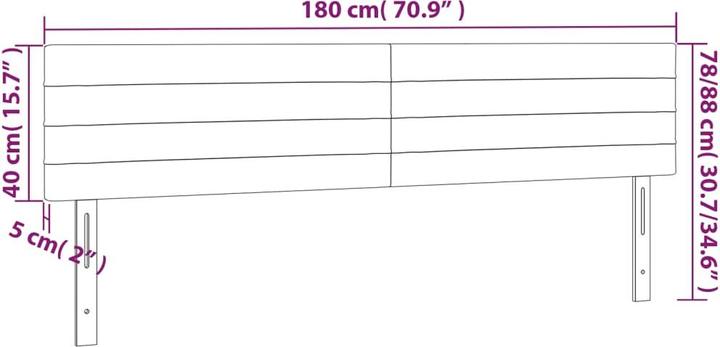 Image du produit VidaXL Erin (180 x 5 x 88 cm)