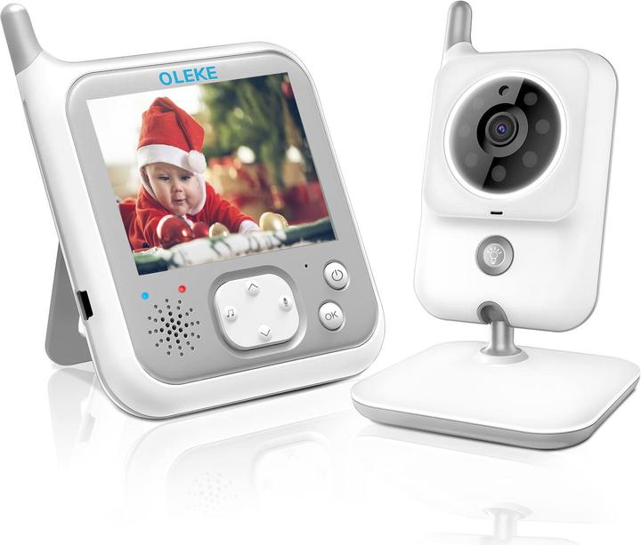 Oleke Babyüberwachung (Babyphone mit Kamera, 260 m)