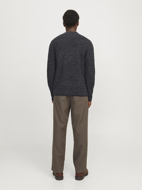 Produktbild Jack & Jones Einfarbig Strickpullover mit Rundhals Strickpullover mit Rundhals (XS)