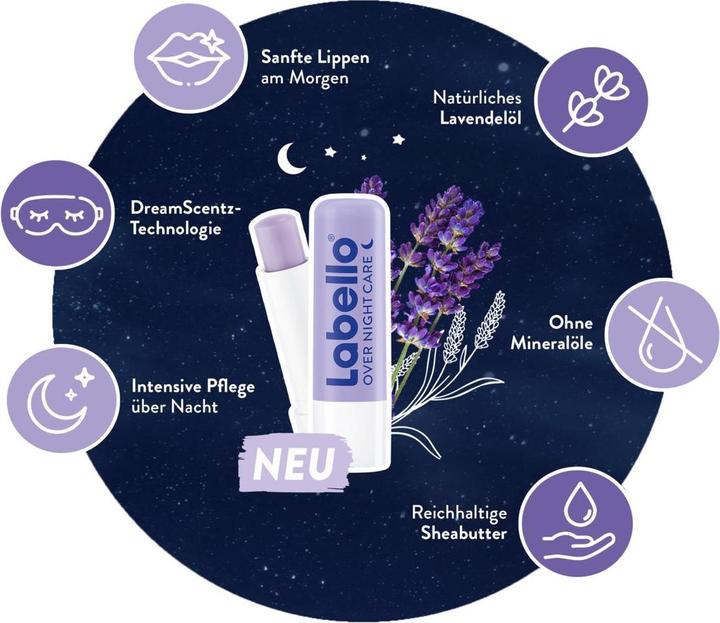 Produktbild Labello Over Night Care+ (Pflegestift)