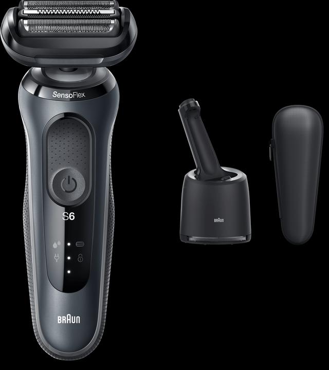 Braun Series 6 60-N7000cc Elektrorasierer mit Reinigungsstation