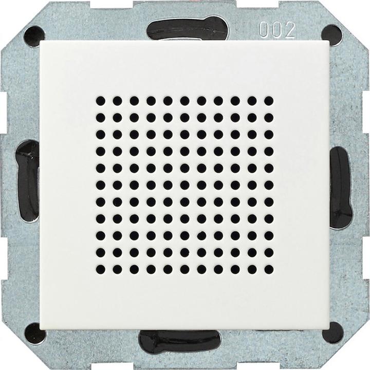 Gira System 55 - Flush-mounted radio Loudspeaker *pure white matt*.