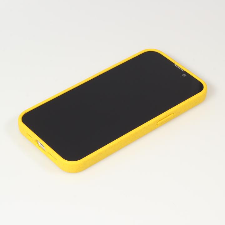 Actual product image Bioka Coque biodégradable et compostable Eco-Friendly jaune (Apple iPhone 14 Plus)