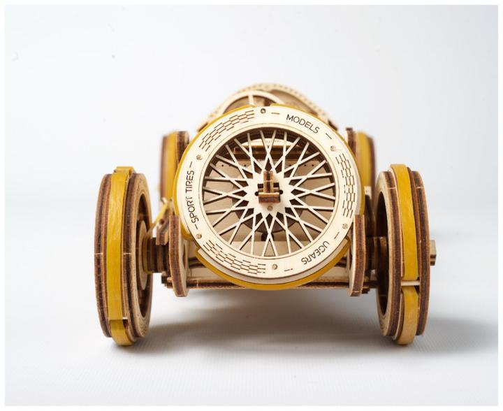Actual product image Ugears U-9 Grand Prix Car