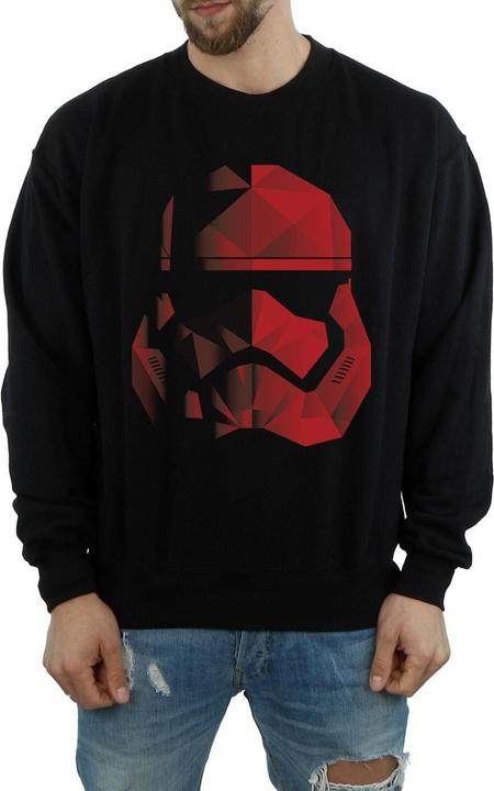 Image du produit Star Wars Mens Stormtrooper Cubist Helmet Sweatshirt (L)