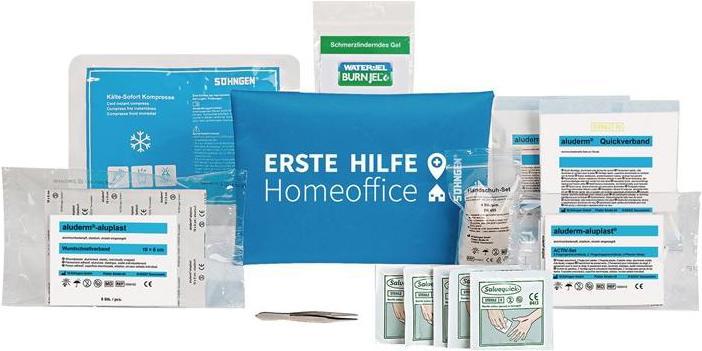 Söhngen Erste-Hilfe Tasche Homeoffice B240xH170xTca. blau (Erste Hilfe Set Zubehör)