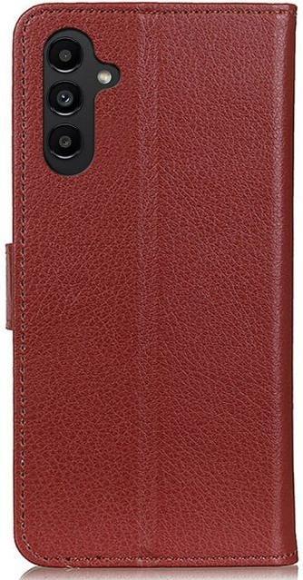 Productafbeelding MU Classic Litchi Leather Boekomslag serie (Samsung Galaxy A14 5G, Samsung Galaxy A14)