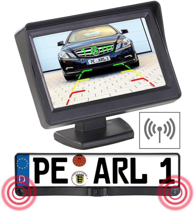 Actual product image Lescars Rear view camera PA-470