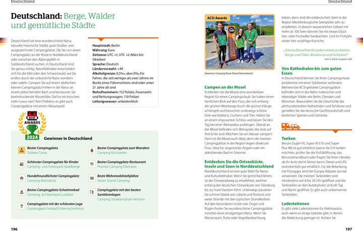 Produktbild ACSI Campingführer Deutschland 2025 (Deutsch, 2024)