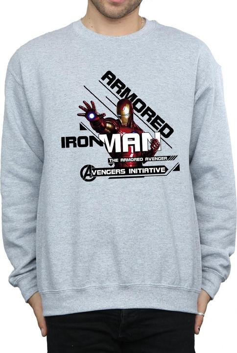 Immagine prodotto Iron Man Armored Avenger Felpa Uomo (S)