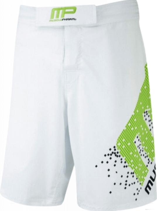 Immagine prodotto MP Pantaloncini corti in tessuto Sportline Bianco Lime-Verde (XL)