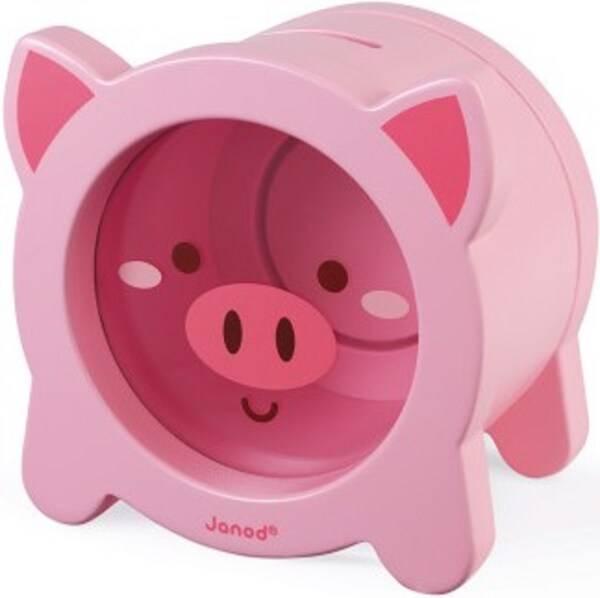 Actual product image Janod Pig (12.5 x 11 x 12 cm)