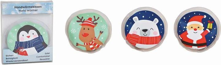 Produktbild G. Wurm Taschenwärmer Nikolaus, Pinguine, Elch, Bär, assortiert