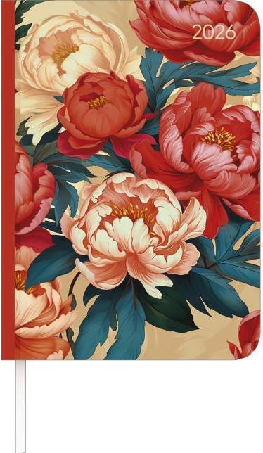 Image du produit Alpha Edition Lady Journal Roses 2025 - Rose - Taschenkalender A6 (10,7x15,2 cm) - Weekly - 192 Seiten - (A6, Allemand, Italien, Français, Anglais)