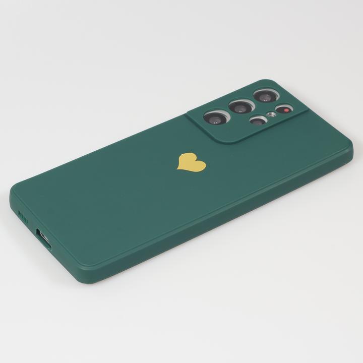 Immagine prodotto PhoneLook Tappetino in silicone Coque Coeur doré (Samsung Galaxy S22 Ultra)