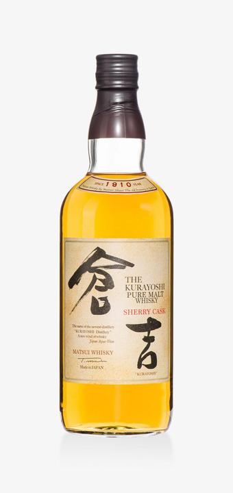 Produktbild Matsui Shuzo The Kurayoshi Sherry Cask Pure Malt Whisky (Blended Malt Whisky, Japanischer Whisky, 1 x 70 cl)
