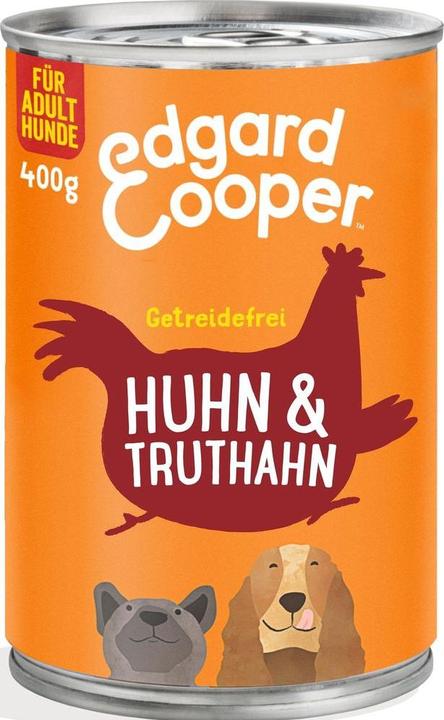 Actual product image Edgard & Cooper Adult with Chicken & Turkey (Adult, 6 pcs., 2400 g)