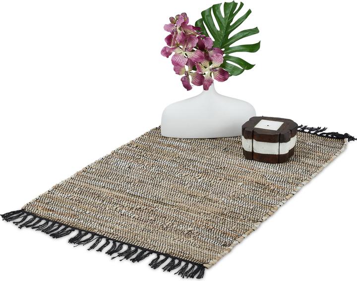 Image du produit Relaxdays Tapis-à franges (60 x 110 cm)