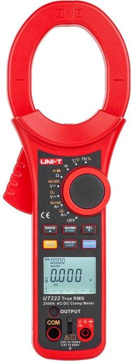 Actual product image Uni-T 2500A AC/DC current clamp model UT222
